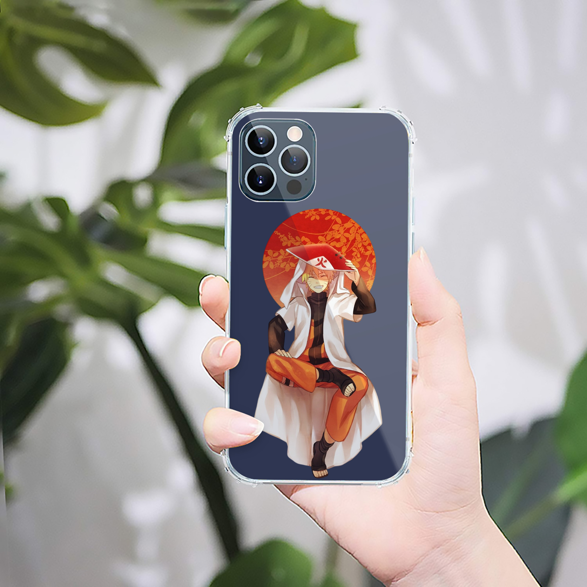 （画像用） NARUTO -ナルト- うずまき ナルト Uzumaki Naruto 【iPhone 12シリーズ対応】透明スマホケース（クリアソフトケース）